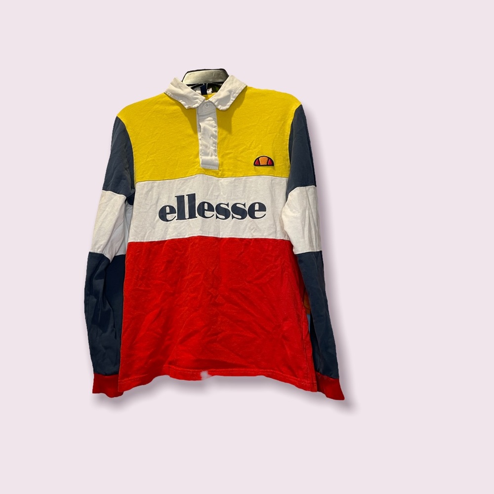 Ellesse Multi-Color Polo Long Sleeve